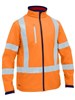 BISLEY X TAPED HI VIS SOFT SHELL JACKET