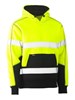 BISLEY TAPED TWO TONE HI VIS HOODIE