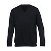 ECO MERINO DETAILED VEE PULLOVER MENS