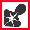 DANGEROUS GOODS GHS SEVERE HEALTH HAZARD DECAL SIGN