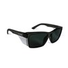BOLLE STKS 420 PLATINUM SAFETY GLASSES SMOKE LENS WITH BLACK FRAME