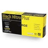 BLACK NITRO PLUS 300MM NITRILE POWDER FREE GLOVE