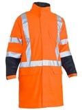 BISLEY X TAPED HI VIS STRETCH PU RAIN COAT