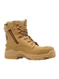 KING GEE WOMENS ONYX 6CZ EH COMPOSITE TOE ZIP SIDED SAFETY BOOT