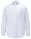 BENCHMARK MENS SMART CASUAL COTTON BLEND LS SHIRT