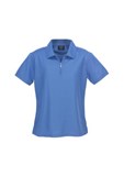 BIZ COLLECTION LADIES MICRO WAFFLE POLO 
