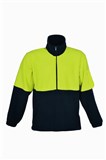 BOCINI UNIEX ADULTS HI VIS 12 ZIP POLAR FLEECE 
