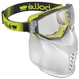 BOLLE UNIVERSAL PLATINUM CLEAR VENTED WITH FOAM  MOUTHGUARD SAFETY GOGGLES